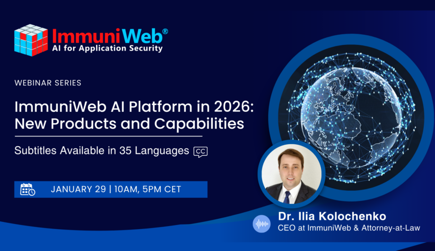 ImmuniWeb AI Platform.